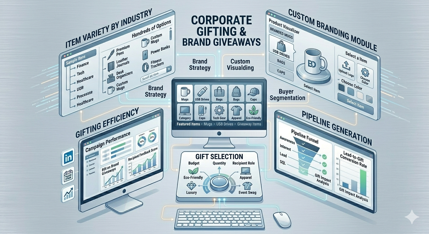 Corporate Gifting and Branded Giveaways